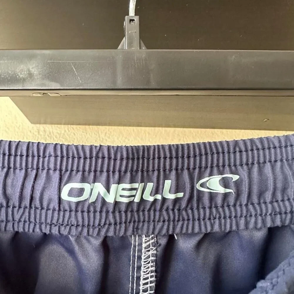 O-neill Men's Navy and Blue Swim-briefs-shorts